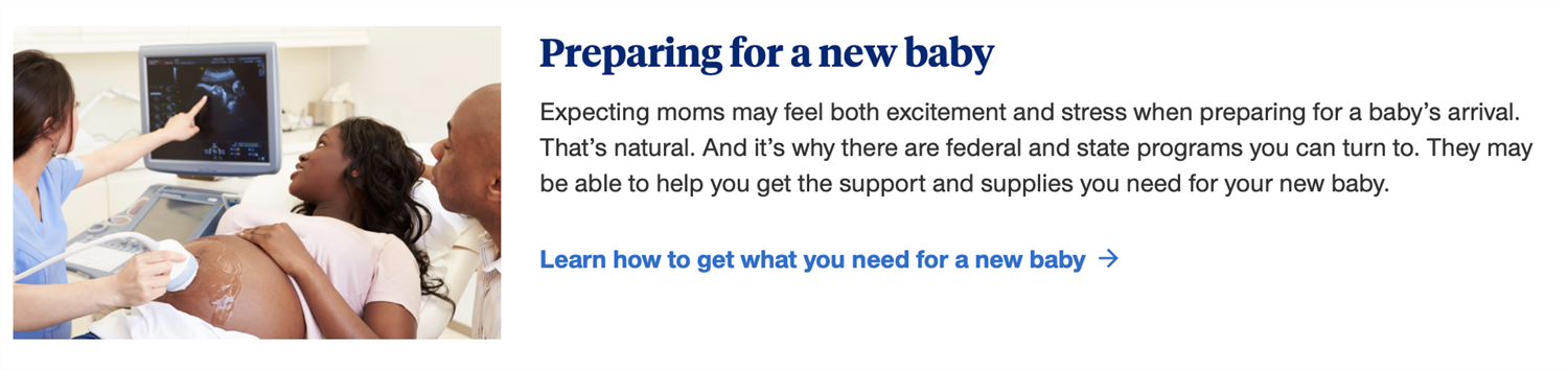 preparing for a new baby